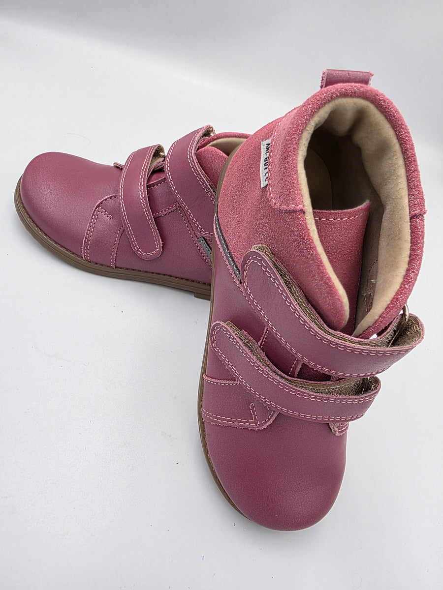 Ani-But girls prophylactic boots with Thomas heel /Pink/glitter 232