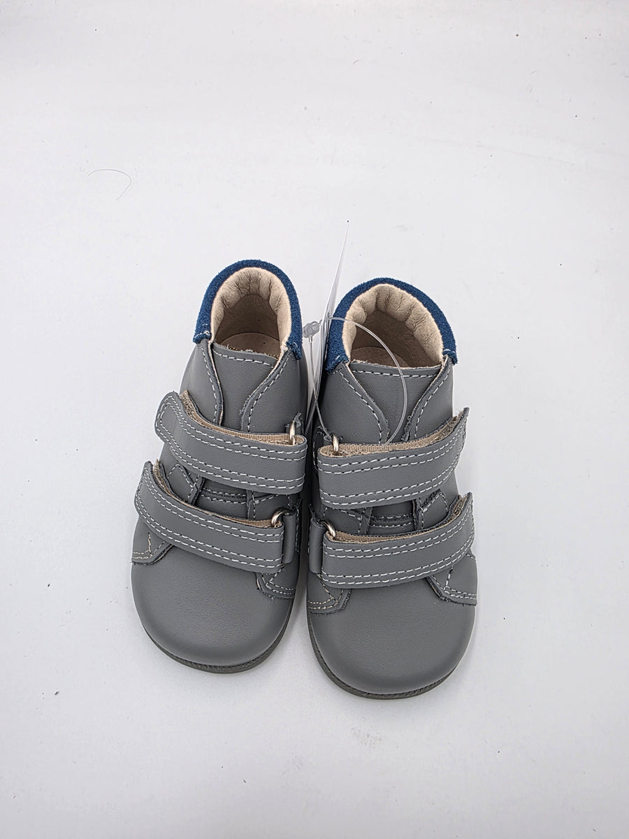 Ani-But boys prophylactic boots with Thomas heel /first steps/Grey Popiel Niebieski 243A
