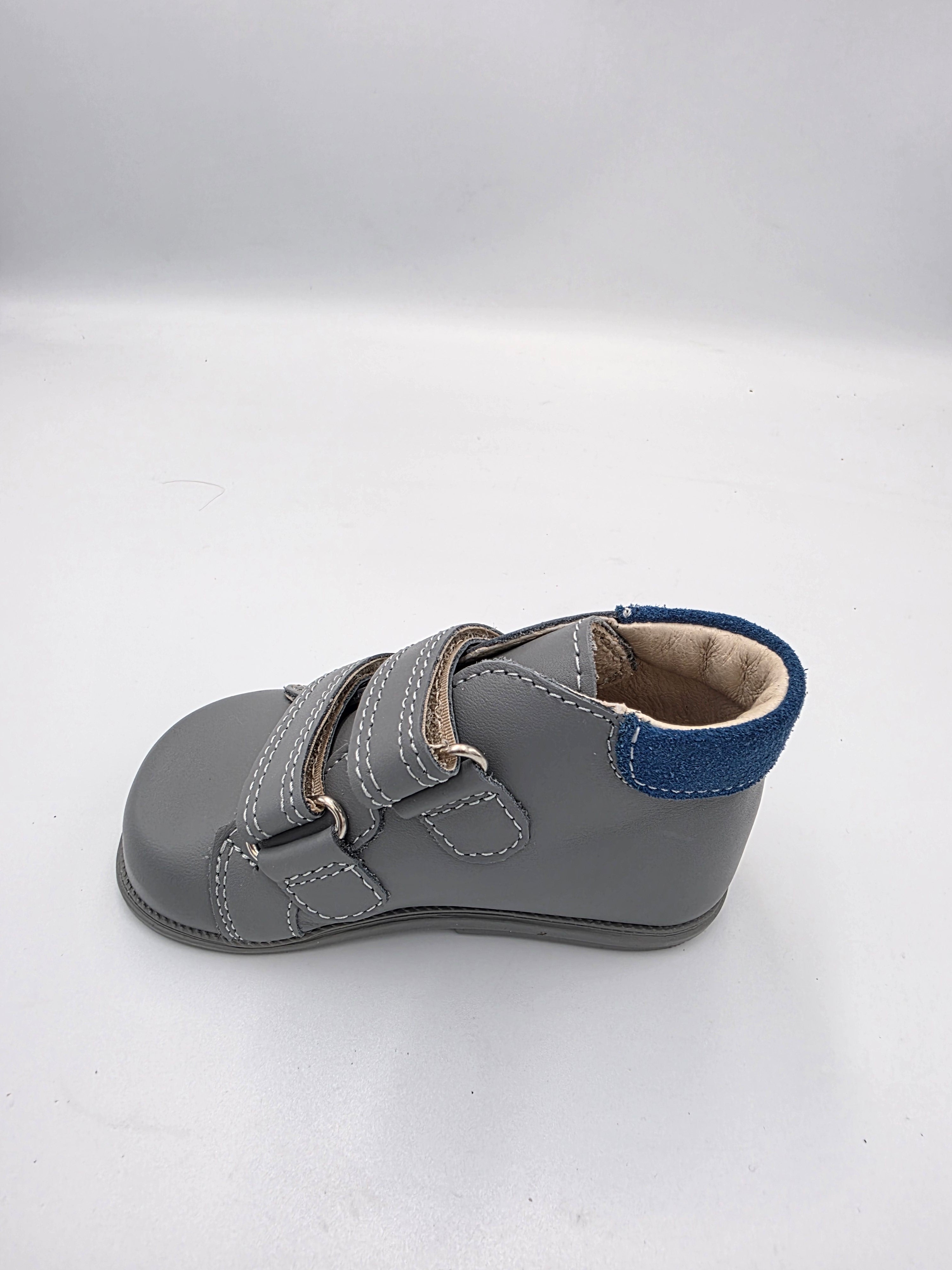 Ani-But boys prophylactic boots with Thomas heel /first steps/Grey Popiel Niebieski 243A