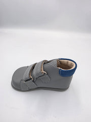Ani-But boys prophylactic boots with Thomas heel /first steps/Grey Popiel Niebieski 243A