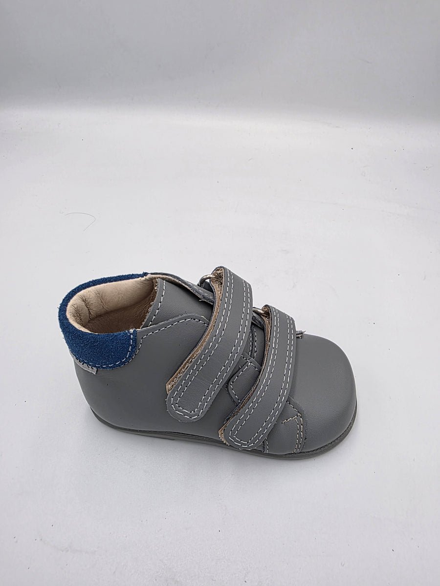 Ani-But boys prophylactic boots with Thomas heel /first steps/Grey Popiel Niebieski 243A
