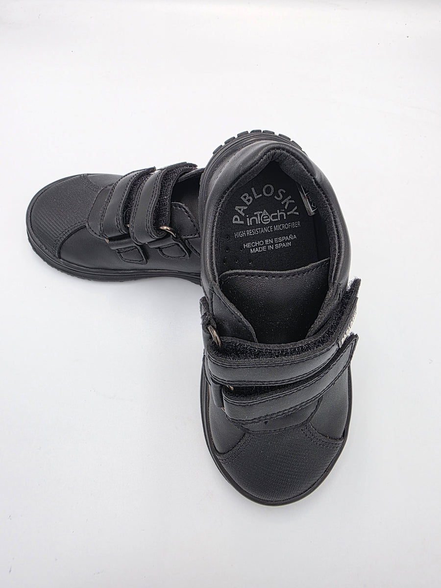 Pablosky unisex school shoes /Black 352815