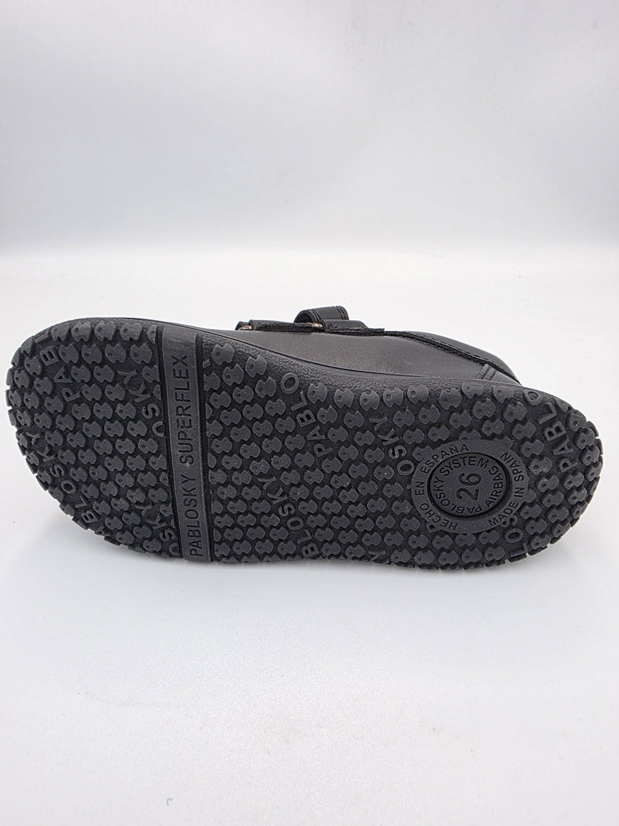 Pablosky unisex school shoes /Black 352815