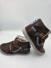 D.D.step Boy's Barefoot Boots/ warm lining/ leather/ Autumn- Winter/ A078-610AM Chocolate