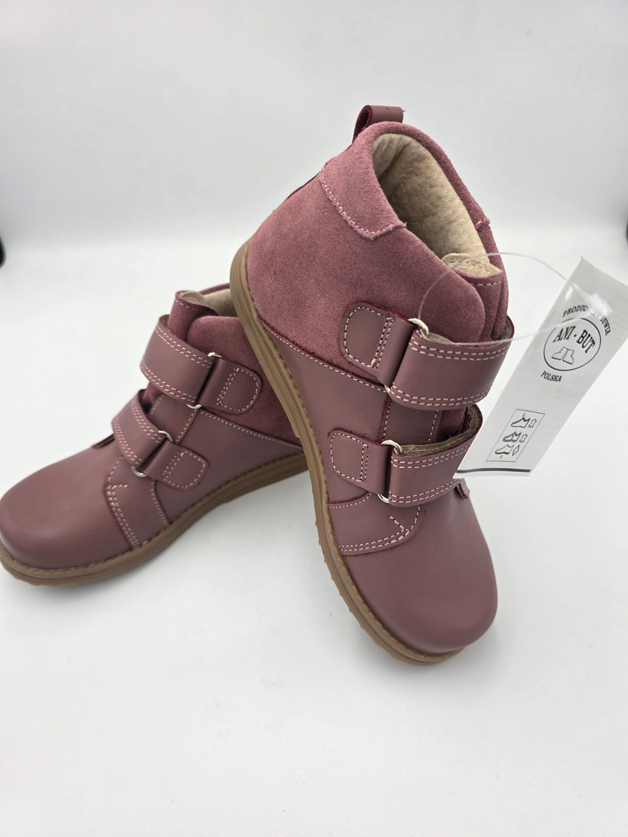 Ani-But girls prophylactic boots with Thomas heel /Pink/glitter /Non Thermal 232