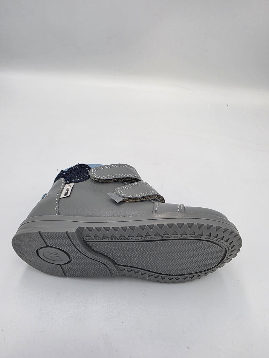 Ani-But boys prophylactic boots with Thomas heel /first steps /Grey, blue bear with Grey sole 248