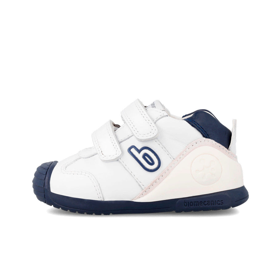 Biomecanics Sauvage Boys Runner - White/Blue (221001-A)
