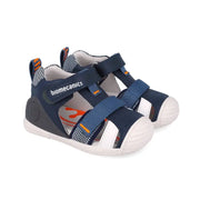 Biomecanics Baby Boys First Steps Sandals Sauvage Ocean (252117-A183)