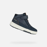 GEOX Bunshee Abx Boy/ Waterproof Ankle Boots/Navy- Black (J16FMA 0ME32 C0045)