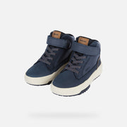 GEOX Bunshee Abx Boy/ Waterproof Ankle Boots/Navy- Black (J16FMA 0ME32 C0045)