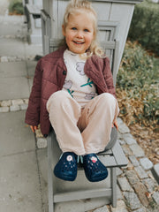 Camminare flow kids clogs / water-resistant for / navy blue