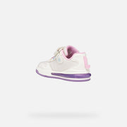 Geox Girl's Sneakers with lights J SKETLITE ILLUMINUS-PINK/LILAC(J65NWB 0EWBC C8842)