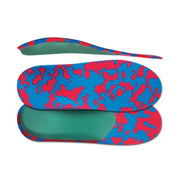 Svorto Kids Orthopaedic Insoles – Red & Blue – view 2