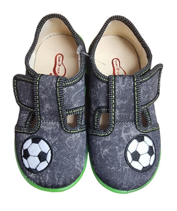 3f Bar3foot boys slippers /Grey, football details 3BT13/3_2429.jpg