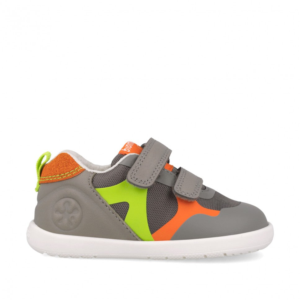 Biomechanics / Grey / Barefoot first steps trainers for boys / 261168-B154