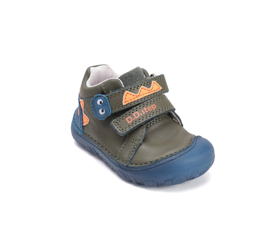 D.D Steps Boys Barefoot Shoes/ Glow In The Dark/ Khaki Colour - S073-52875A