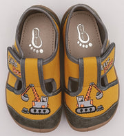 3f Bar3foot boys slippers /Yellow, digger details 3BE3/4R_3764.jpg