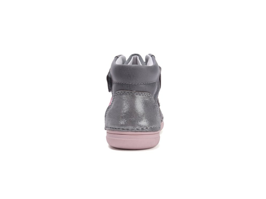 Girl ankle boots shoes Grey orthopaedic (A078-52162EM)
