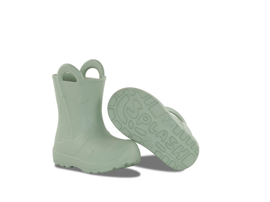 Camminare Wellies/ Lightweight/ splash with removable liner/ handles/ Olive color