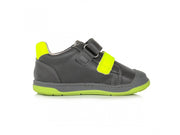 Ponte20 boys supinated leather shoes/ DA03-3-920L Dark Grey