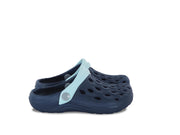 Camminare flow kids clogs / water-resistant for / navy blue