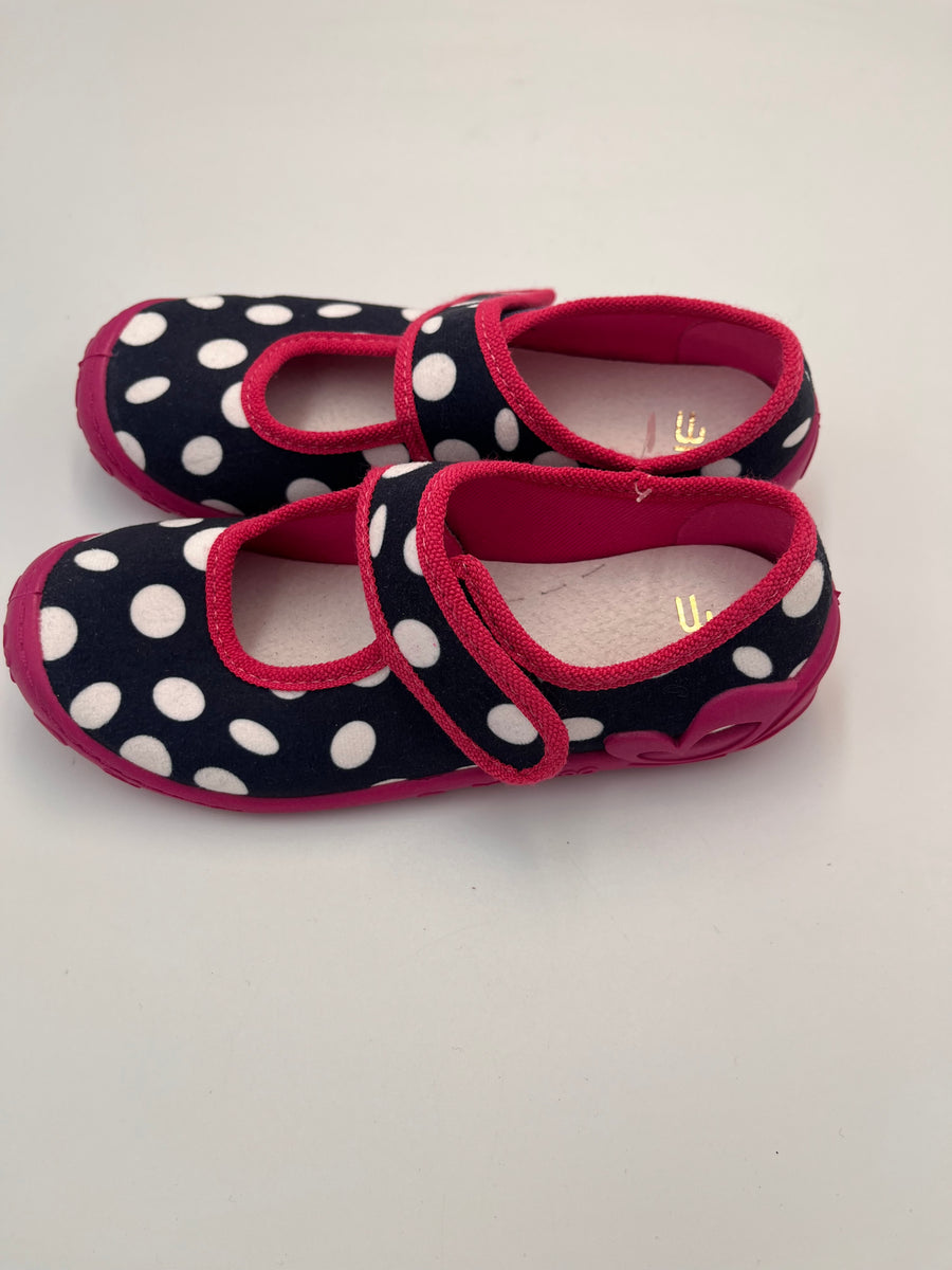 3f Slippers, girls /first steps /pink-navy slippers
