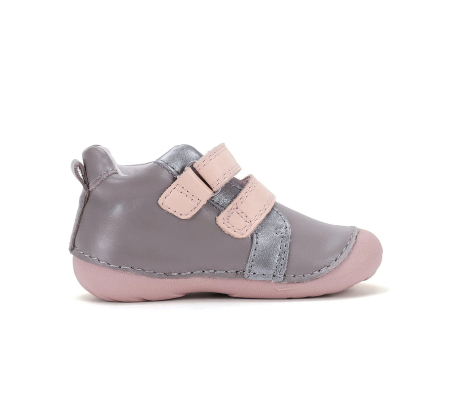 D.D.Step Girl Shoes in Marine Grey (S015-62450)
