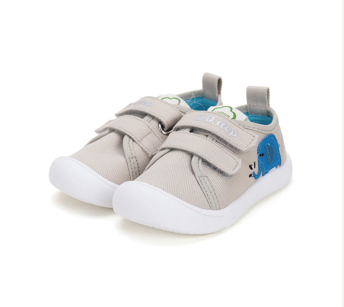 D.D.step boys water-repellence/canvas/ Dark grey/ C100-51602A