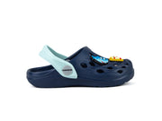 Camminare flow kids clogs / water-resistant for / navy blue