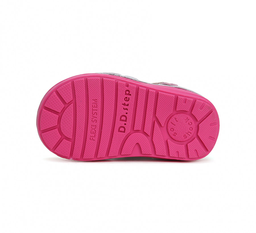 D.D. Step Girls First Steps Boots – Water repellent – Sliver – view 3