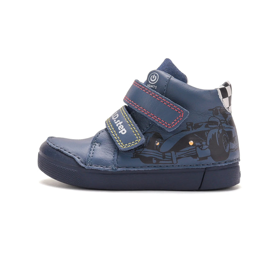 D.D.step Boy Led light ankle boots (A068-62454A)