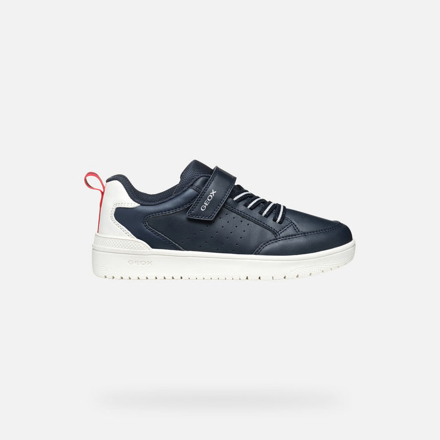 GEOX J WASHIBA A Boy Low Top Sneakers/Navy-white/(J45LQA  05411  C4211)