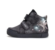 D.D.Steps Girls shoes/ LED Lights/ Black - (A068-52459BM)