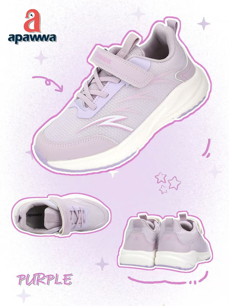Apawwa Girl's Shoes Purple (ABC0502P)