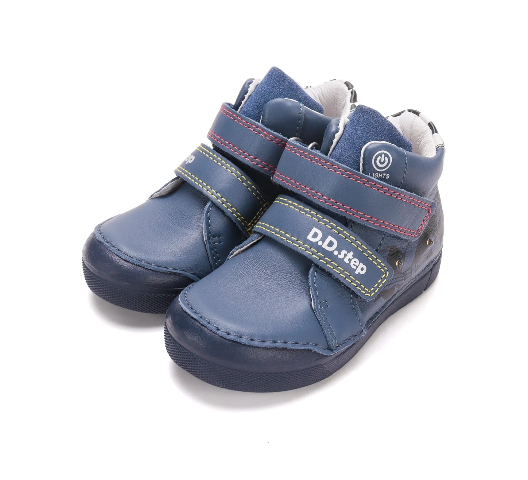 D.D.step Boy Led light ankle boots (A068-62454A)
