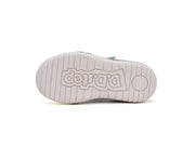D.D.Steps Barefoot Boy's Leather Low Shoes Sky Blue/Sun Reactive(S050-51525A)