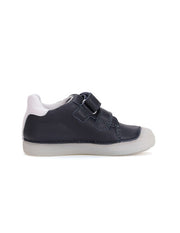 D.D.step boys leather shoes / Royal Blue / S049-51676M