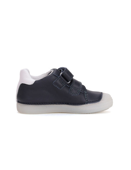 D.D.step boys leather shoes / Royal Blue / S049-51676M