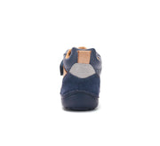 D.D. Step Boys Barefoot Leather Boots – Water Repellent – Royal Blue – view 3