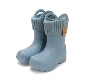 D.D.step Wellies/ Lightweight/ removable warm socks/ handles/ Monet Blue/ (I106-52859)