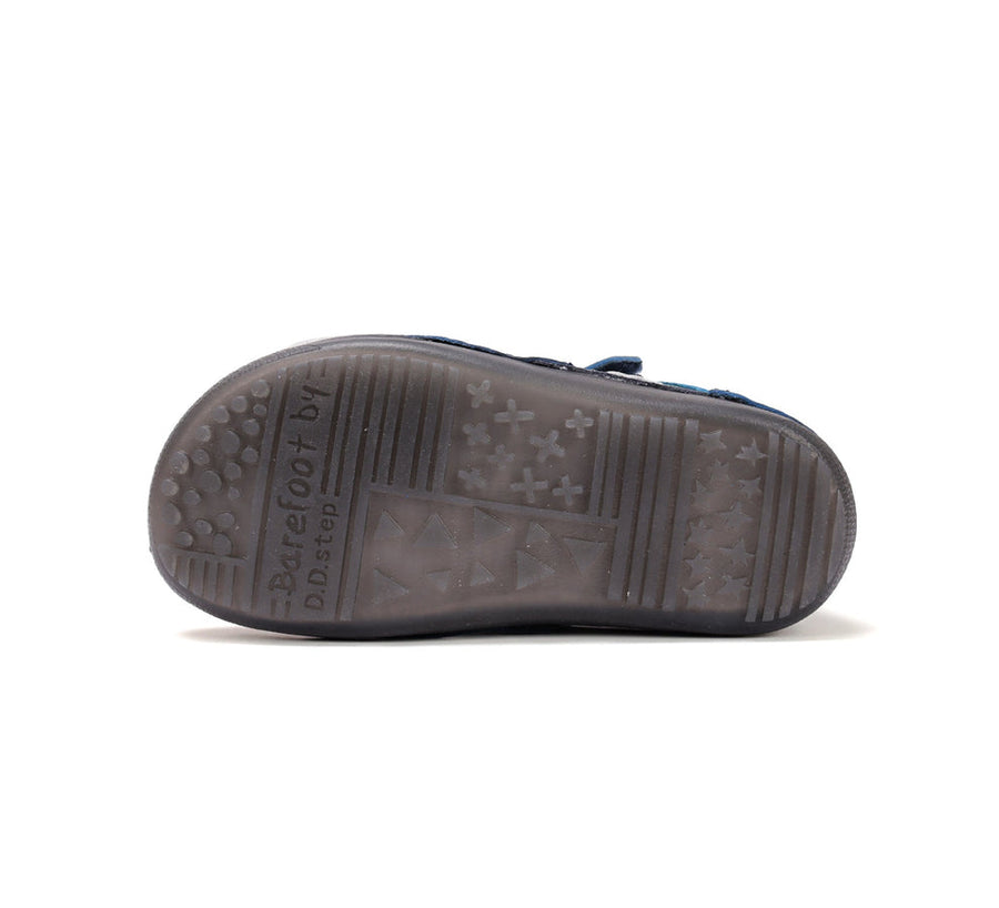 D.D.Step Boy Barefoot Shoes Bermuda Blue (A063-52159)