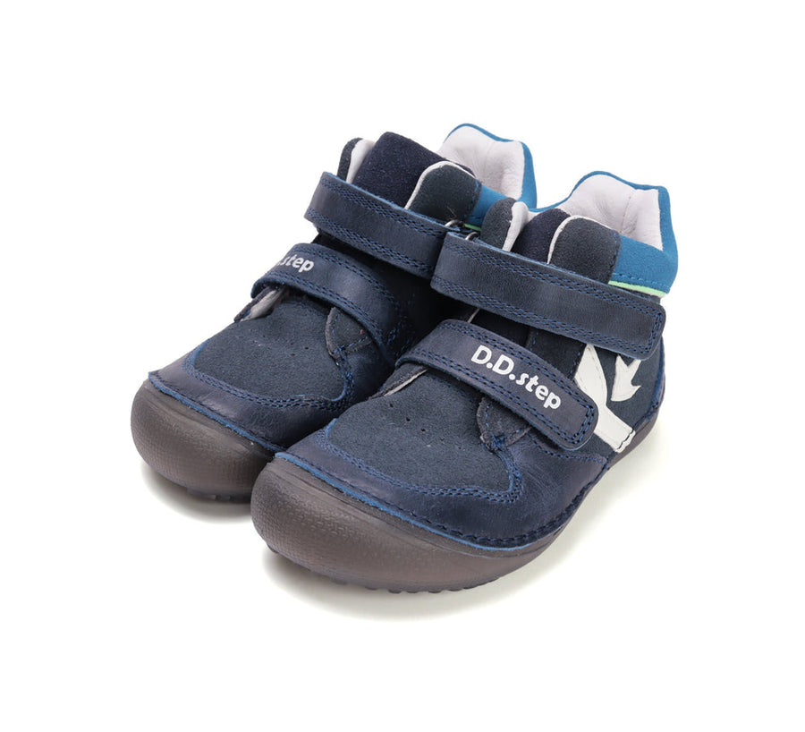 D.D.Step Boy Barefoot Shoes Bermuda Blue (A063-52159)