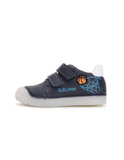 D.D.step boys leather shoes / Royal Blue / S049-51676M