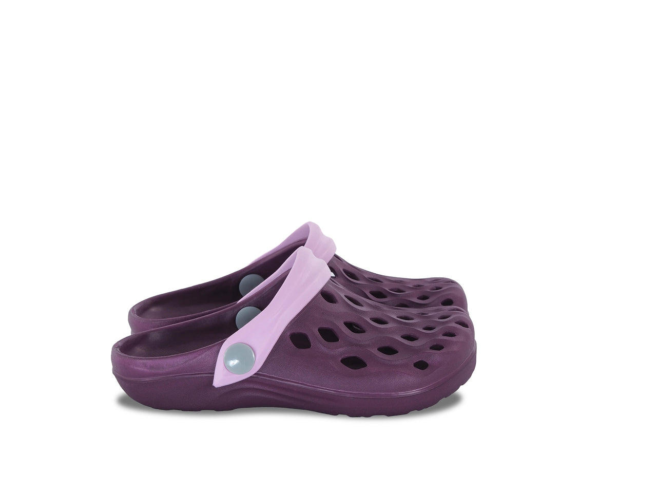Camminare flow kids clogs / water-resistant for /purple