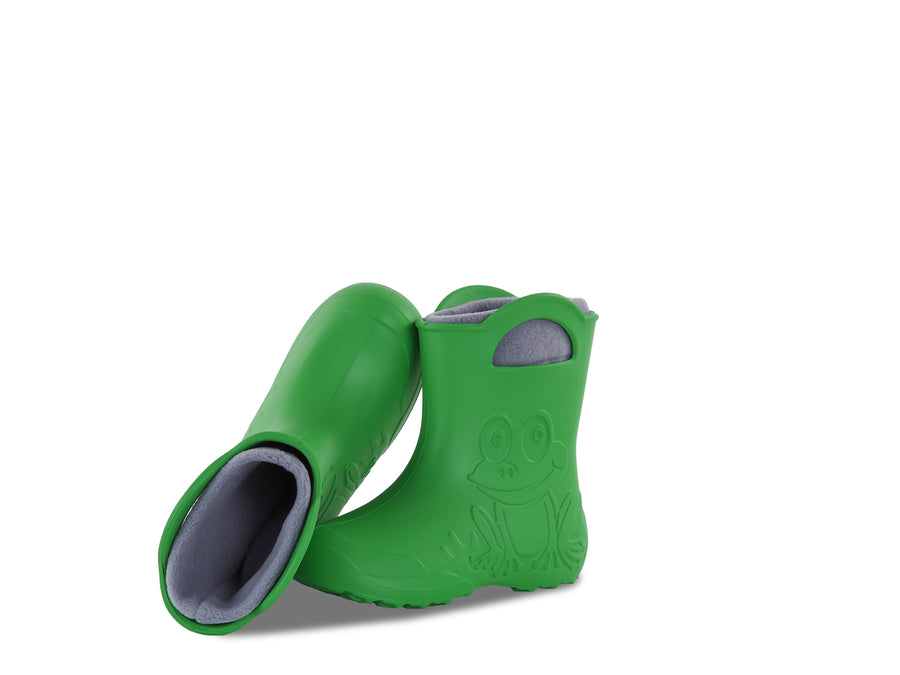 Camminare Wellies/ Lightweight/ removable liner/ handles/ Green