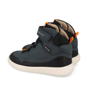 Biomechanics / Barefoot ankle boots for boys / grey - black /  261242-A089