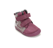 D.D.step Girl Barefoot Winter Boots / pink- grey / (W070-62495C)