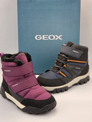 GEOX J Himalaya Boys / Waterproof High Boots/ Navy-Orange (J46FRD 050FU C0659)