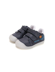 D.D.step boys leather shoes / Royal Blue / S049-51676M