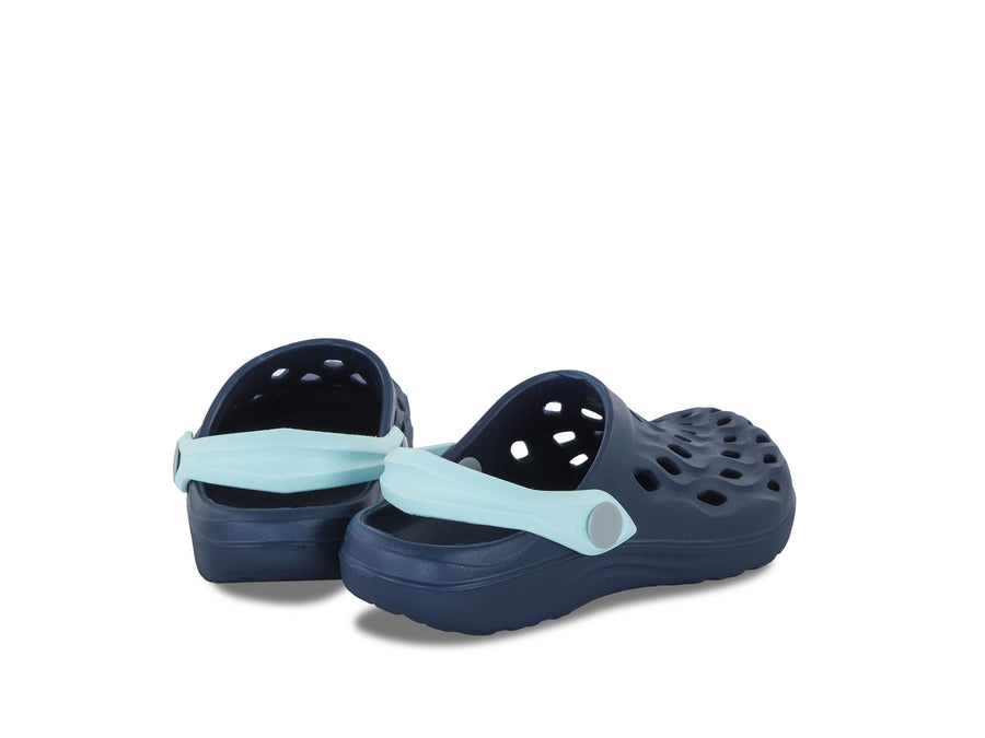Camminare flow kids clogs / water-resistant for / navy blue